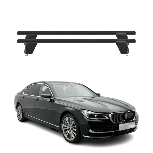 2015-2022 BMW 7 Series G11 / G12 Roof Rack Cross Bars Black