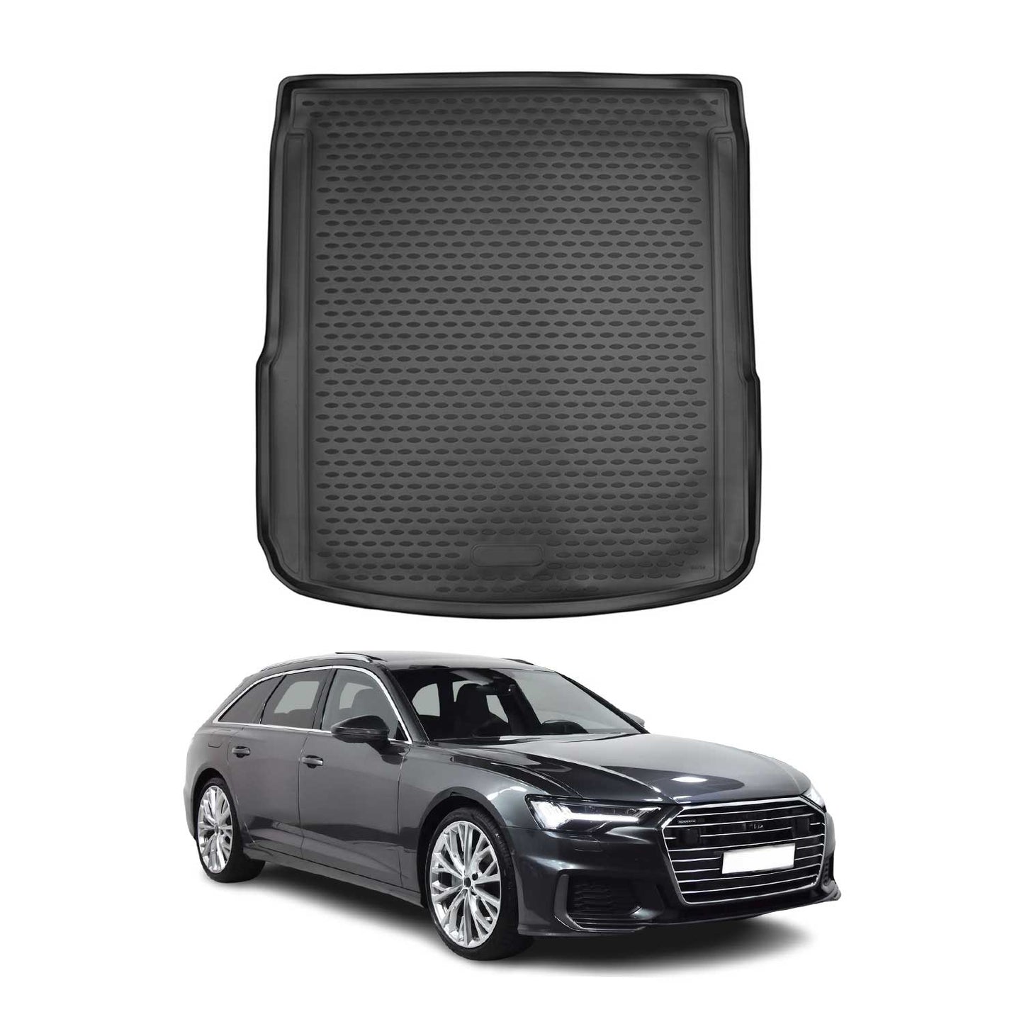 2020-2024 Audi A6 Allroad Cargo Liner Trunk Mat All Weather Black