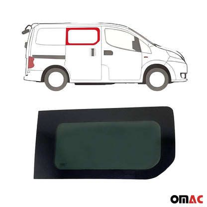 OMAC Window Glass Fit Kit For Nissan NV200 2013-21 Front Right Sliding Door L1 Short FTSET1-5035405-1FSFR