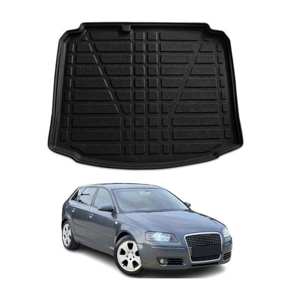 2004-2013 Audi A3 Sportback Cargo Liner Trunk Mat All Weather Black