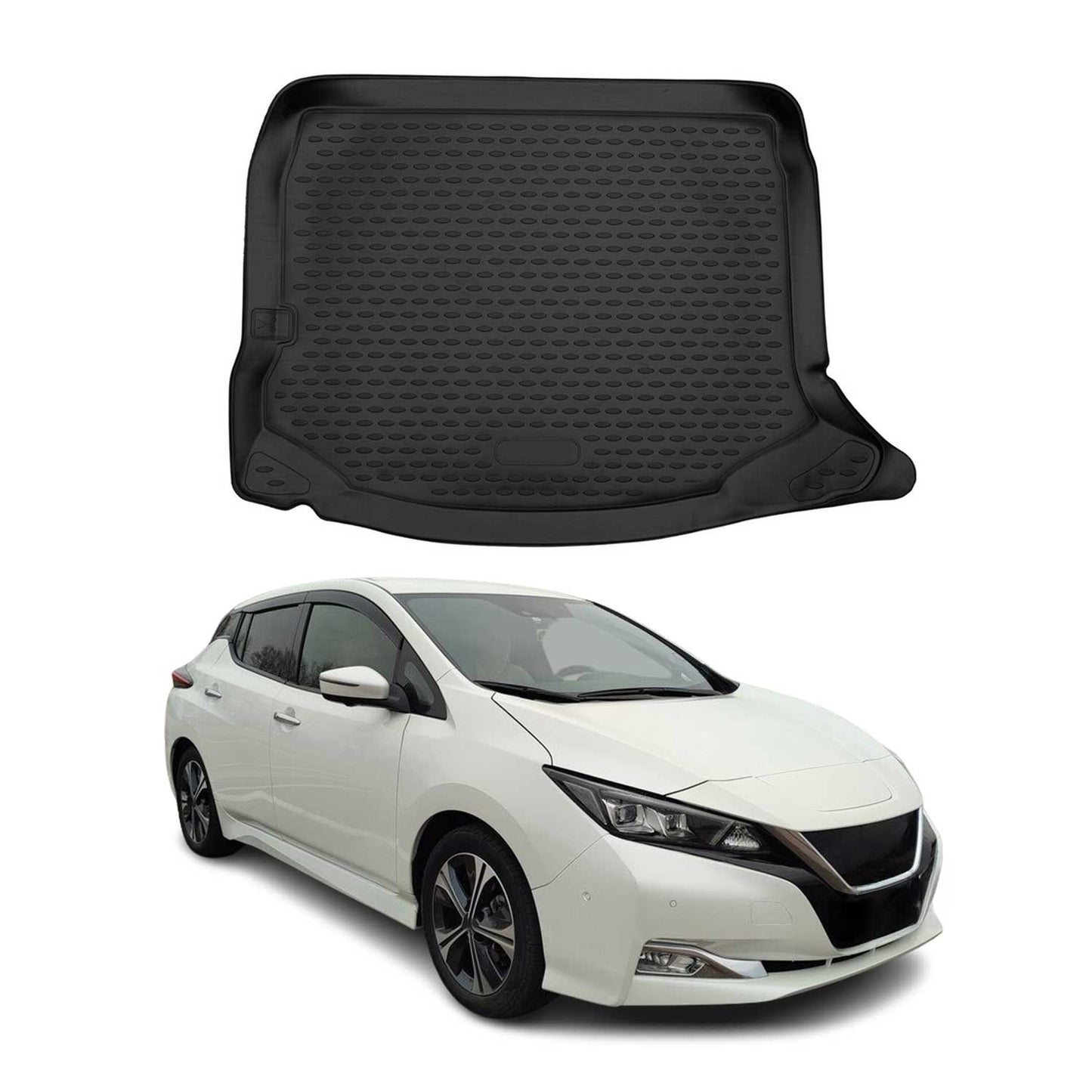 2018-2025 Nissan Leaf Cargo Liner Trunk Mat All Weather Black