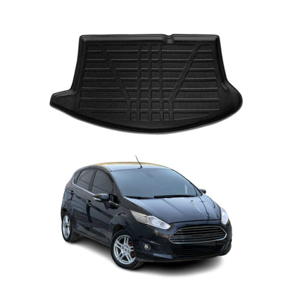 2011-2019 Ford Fiesta Hatchback Cargo Liner Trunk Mat All Weather Black
