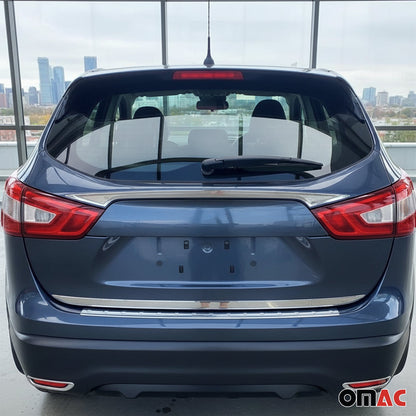 2017-2022 Nissan Rogue Sport Trunk Tailgate Door Handle Cover Stainless Steel Silver