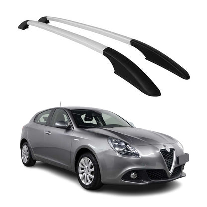 2012-2021 Alfa Romeo Giulietta Roof Rack Rails Side Rails Silver