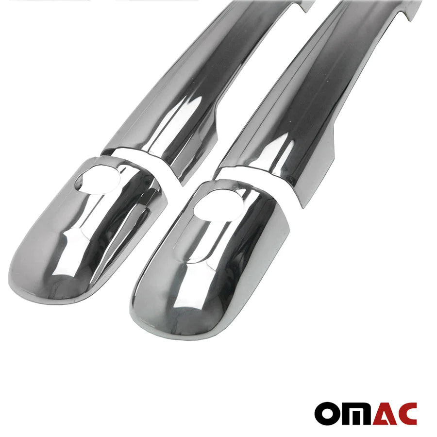 OMAC Door Handle Cover Protector for Dodge Sprinter 2003-2008 Steel 4 Pcs 2 Key Hole 4722042