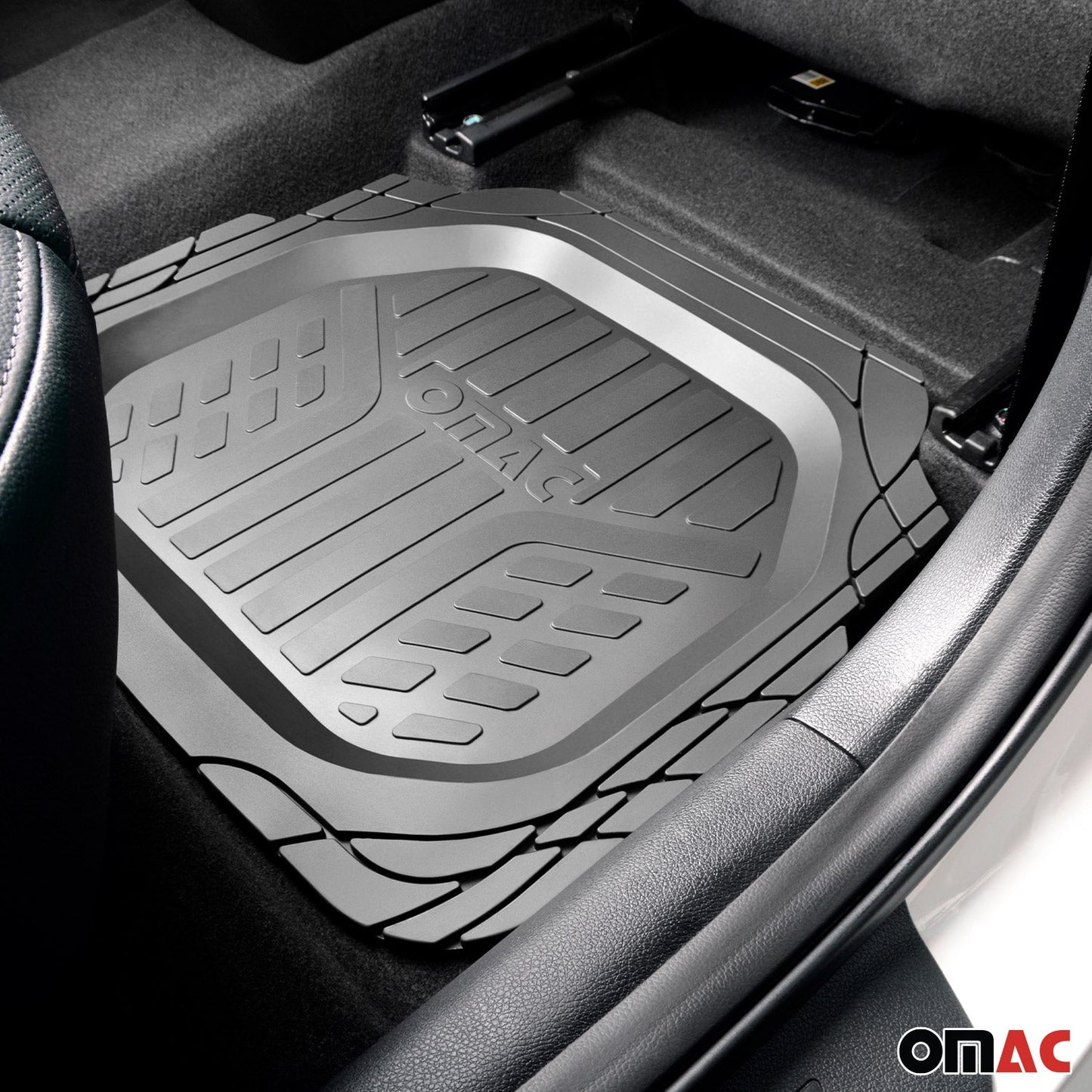Floor Mats & Cargo Liners Semi Custom fit Universal for Cars SUV Black