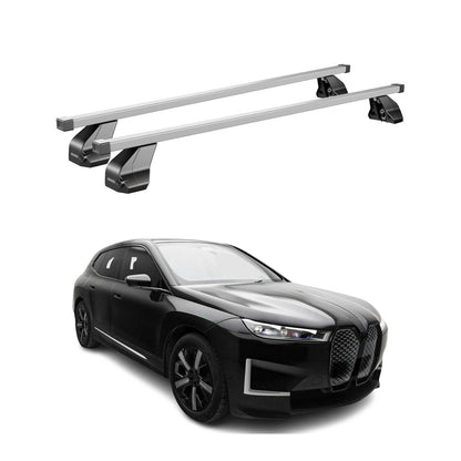2022-2025 BMW iX Roof Rack Cross Bars Silver