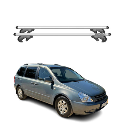 2006-2012 Kia Carnival Roof Rack Cross Bars Silver