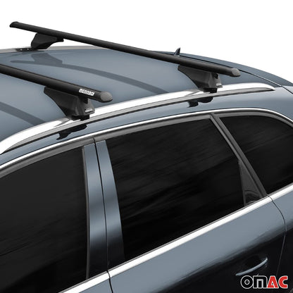 2025 Subaru Forester Roof Rack Cross Bars Luggage Carrier Black 2Pcs