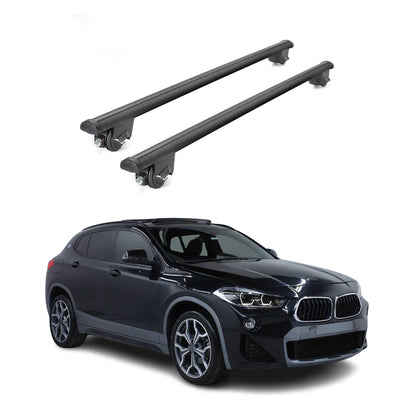 2018-2023 BMW X2 F39 Roof Rack Cross Bars Black