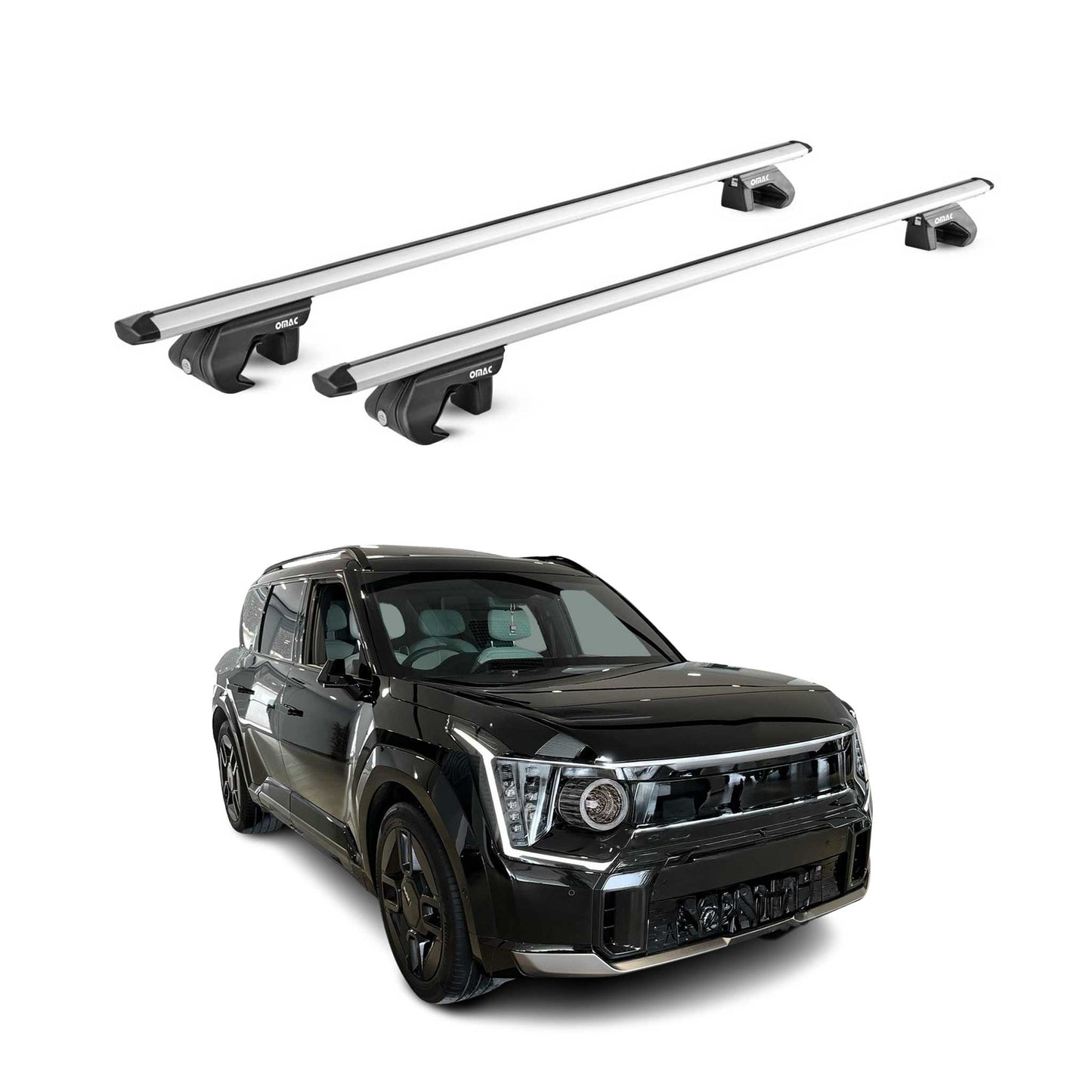 2024-2025 KIA EV9 GT-LINE Roof Rack Cross Bars Luggage Carrier 2 Pcs