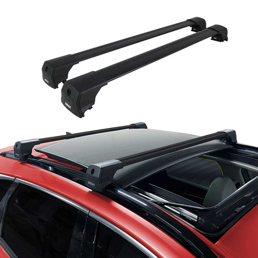 2020-2026 Mercedes GLA Class H257 Roof Rack Cross Bars Black