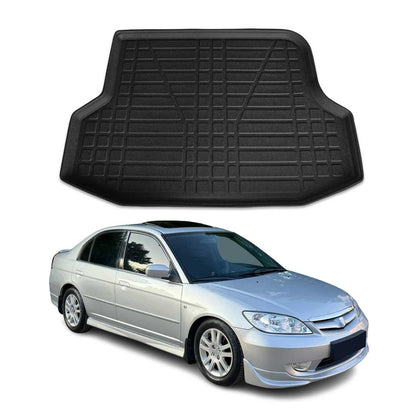 2001-2005 Honda Civic Cargo Liner Trunk Mat All Weather Black