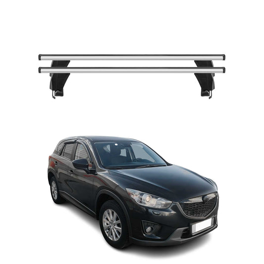 2013-2016 Mazda CX-5 Roof Rack Cross Bars Silver
