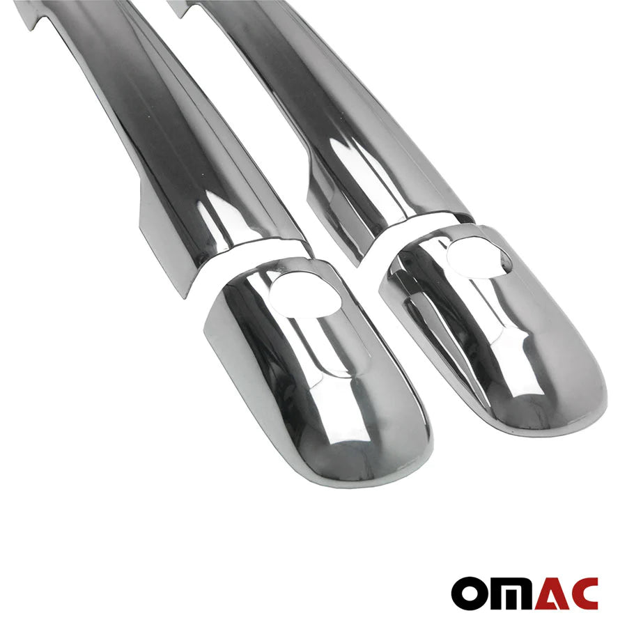 OMAC Door Handle Cover Protector for Dodge Sprinter 2003-2008 Steel 4 Pcs 2 Key Hole 4722042