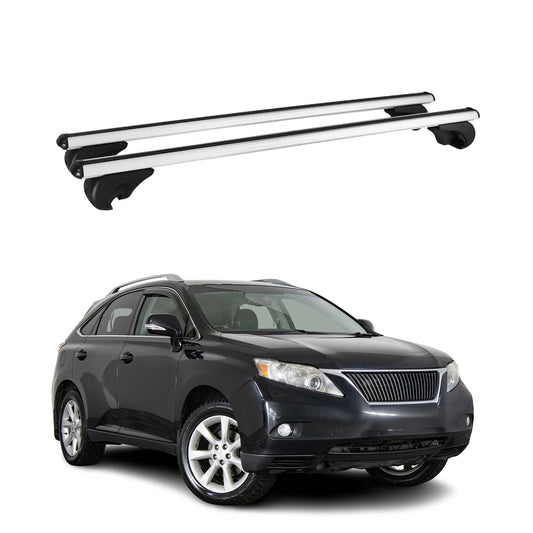 2013-2015 Lexus RX350 Roof Rack Cross Bars Silver