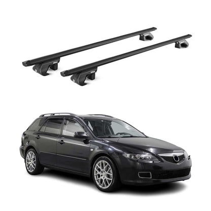 2003-2008 Mazda 6 Roof Rack Cross Bars Luggage Carrier 2 Pcs