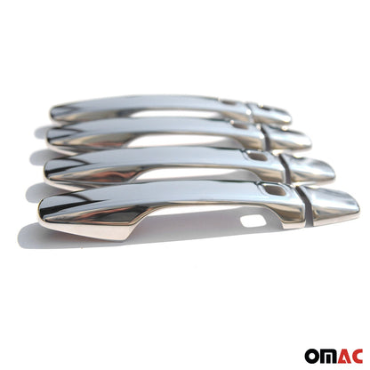 OMAC Car Door Handle Cover Protector for Lexus LX 570 2016-2021 Steel Chrome 8 Pcs U006026