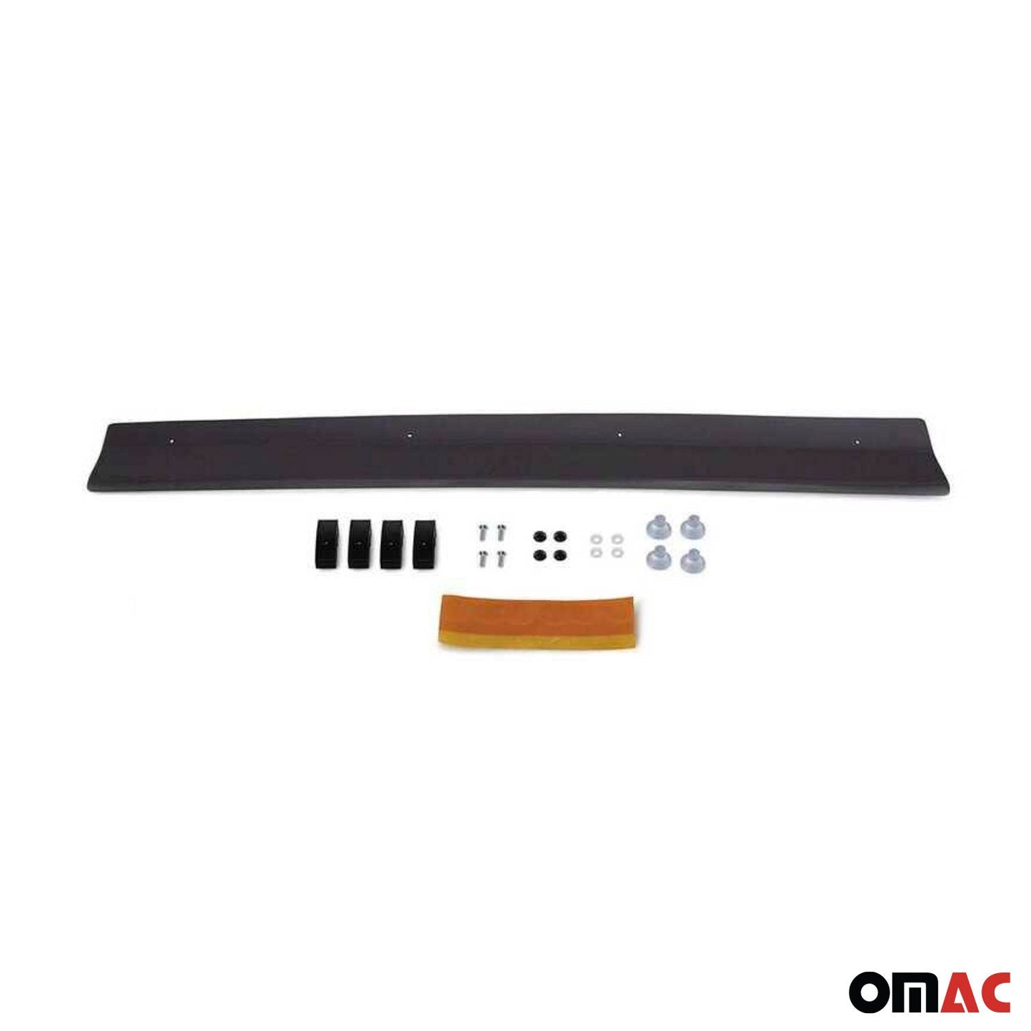 OMAC Set Bug Shield Hood Deflector & Window Visor for RAM ProMaster 2014-2022 Smoke 2523202-SET1