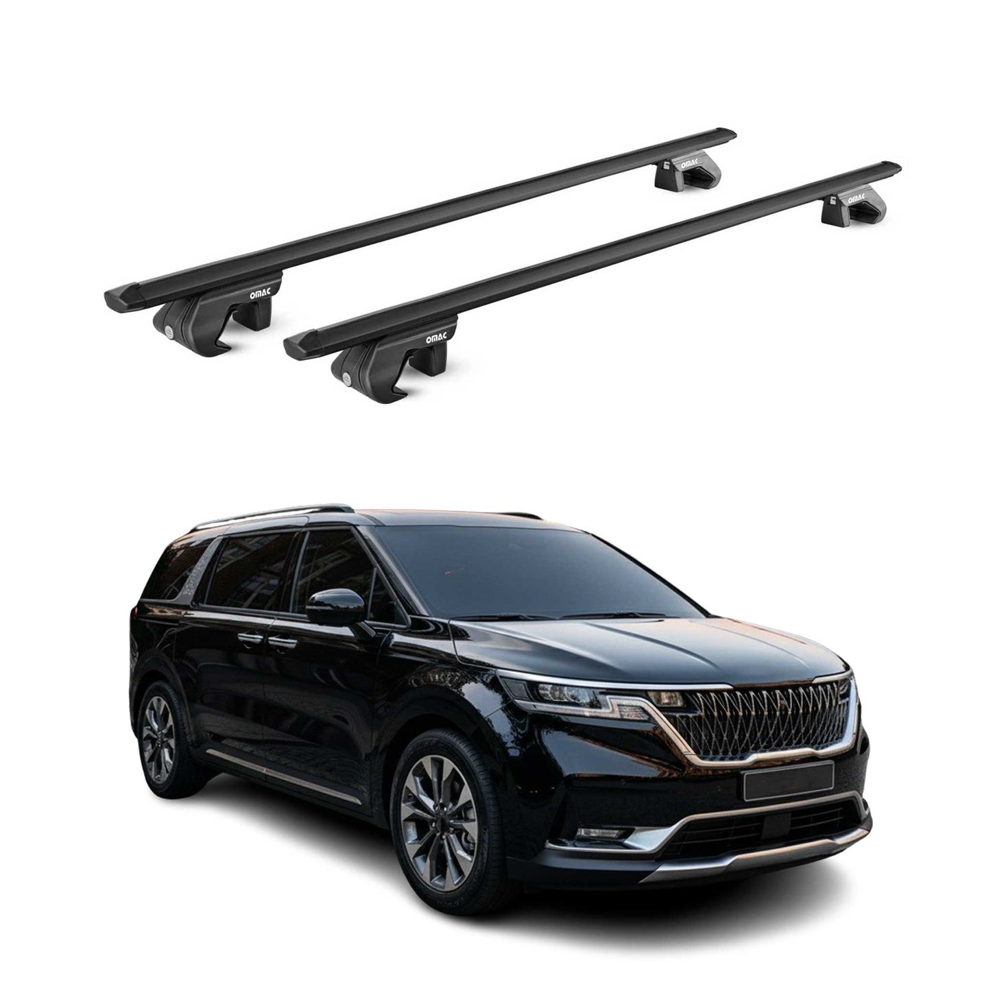2022-2026 Kia Carnival Kia Sedona Roof Rack Cross Bars Luggage Carrier 2 Pcs