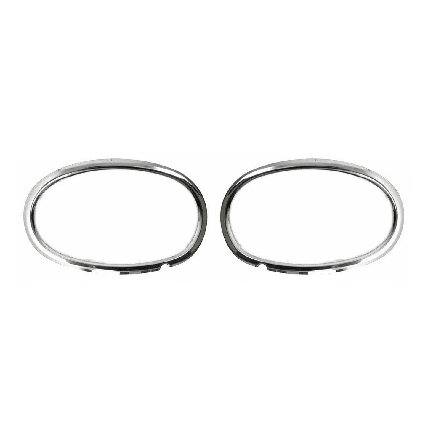 OMAC Fog Light Lamp Bezel Cover for Mercedes Sprinter W906 2010-2018 Steel Silver 2x 4724103