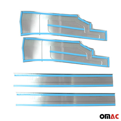 2014-2019 Ford Transit Connect Door Sill Scuff Plate Scratch Protector Stainless Steel