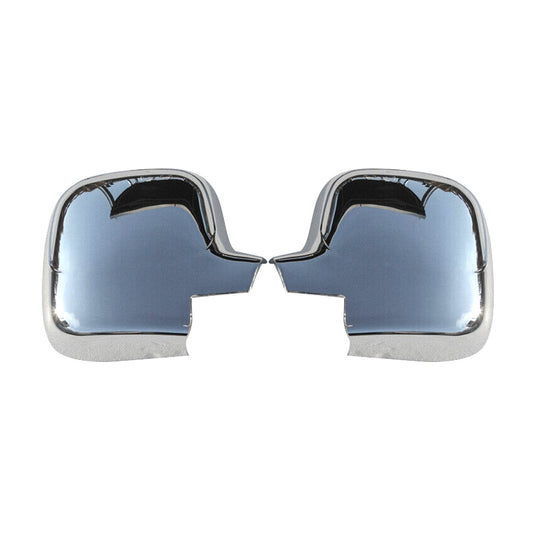OMAC Side Mirror Cover Caps Fits Citroen Berlingo 2008-2012 Chrome Silver 2 Pcs 5723111