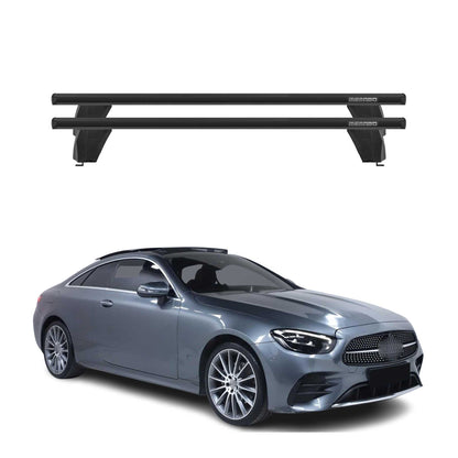 2018-2023 Mercedes E Class C238 Coupe Roof Rack Cross Bars Black