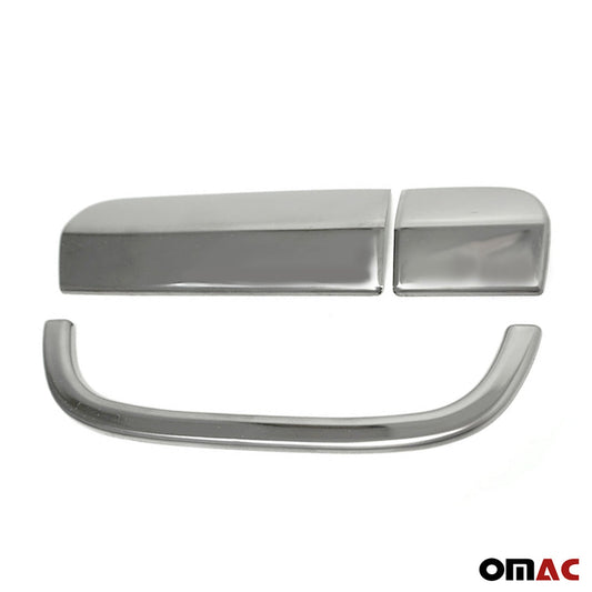 OMAC Chrome Trunk Door Handle Cover Brushed Steel Fits Mercedes Vito W639 2003-2014 4721051T