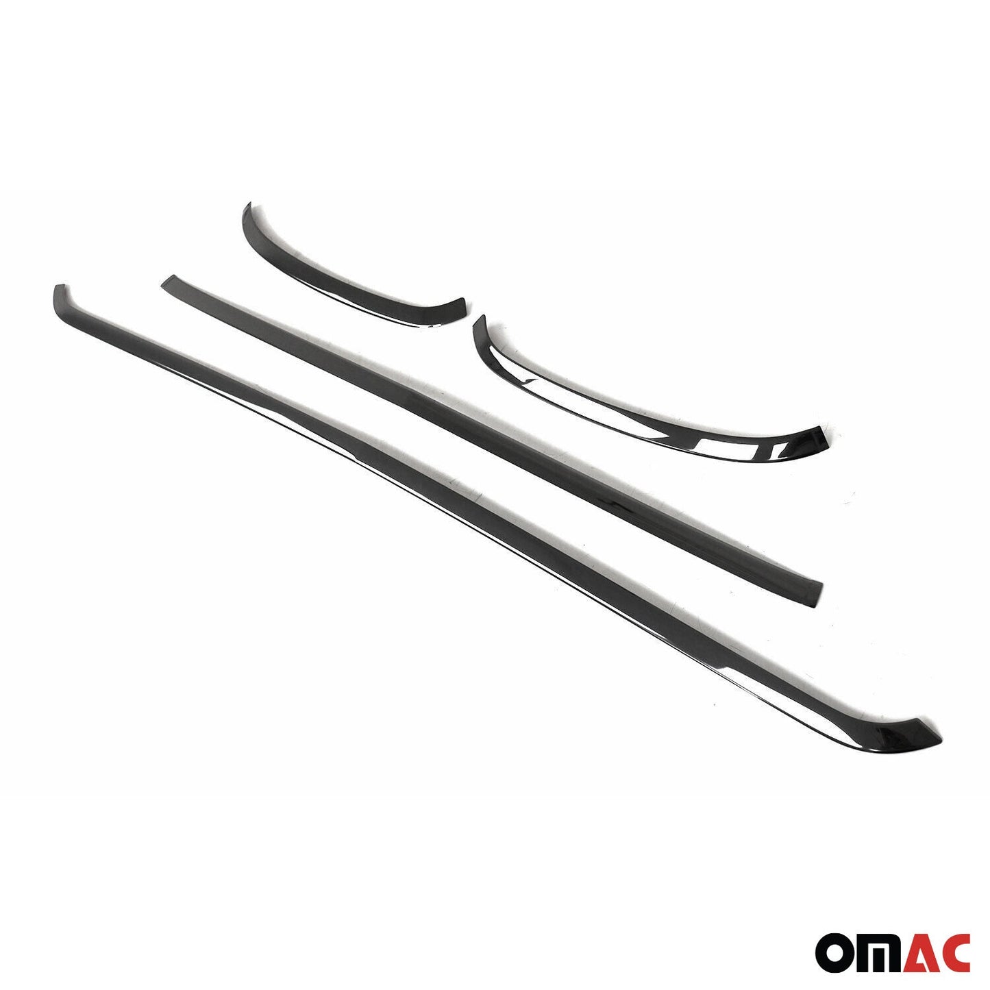 2019-2025 Mercedes Sprinter W907 910 Front Bumper Grill Trim Stainless Steel Dark 4x