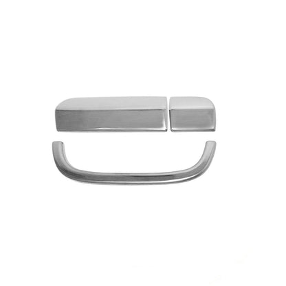 OMAC Chrome Trunk Door Handle Cover Brushed Steel Fits Mercedes Vito W639 2003-2014 4721051T