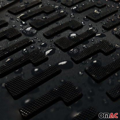 2018-2023 Hyundai Kona Floor Mats Liners Full Set All Weather Black