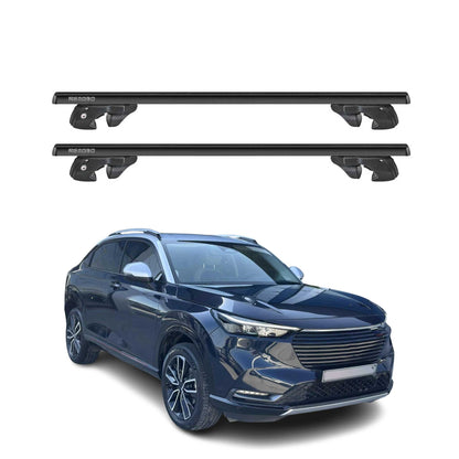 2019-2022 Honda HR-V Roof Rack Cross Bars Black
