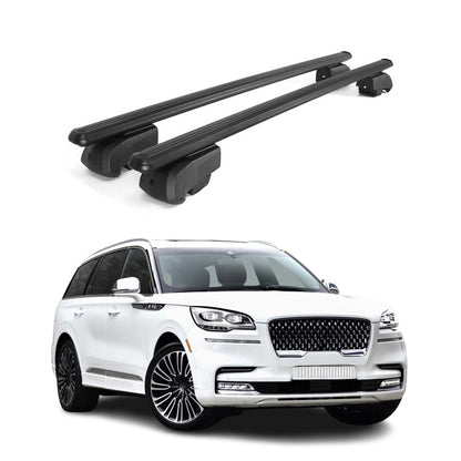 2020-2025 Lincoln Aviator Roof Rack Cross Bars Black