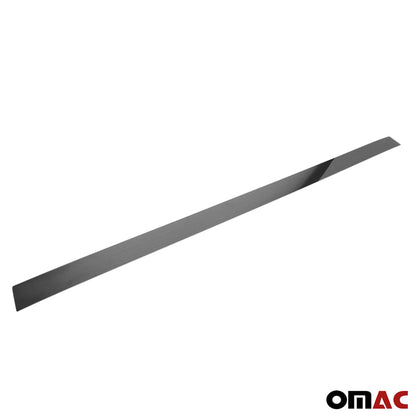 OMAC Rear Trunk Molding Trim for VW Amarok 2010-2020 Stainless Steel Dark 1Pc 7535052B