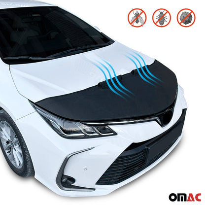 OMAC Car Bonnet Mask Hood Bra for Volkswagen Passat 2015-2019 Carbon Black 7545BSC4
