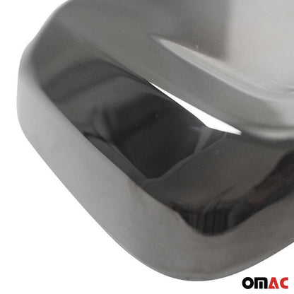 OMAC Side Mirror Cover Caps Fits Mercedes Sprinter W906 2010-2018 Dark 2 Pcs 4724112B