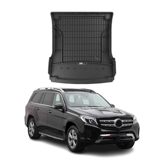 2017-2019 Mercedes GLS Class X166 7 Seat Premium Cargo Liner Trunk Mat All Weather Heavy Duty