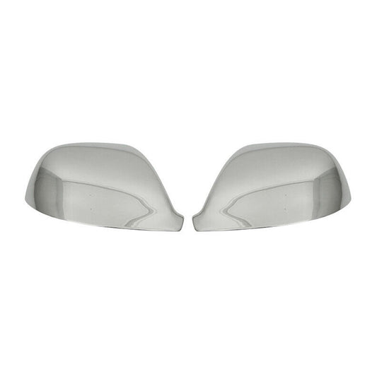 OMAC Chrome Side Mirror Cover Cap Stainless Steel 2 Pcs Fits VW Amarok 2010-2015 7530111-1