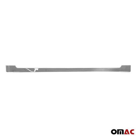 OMAC Rear Trunk Molding Trim for Peugeot 2008 2020-2024 Stainless Steel Silver 1Pc 5734052