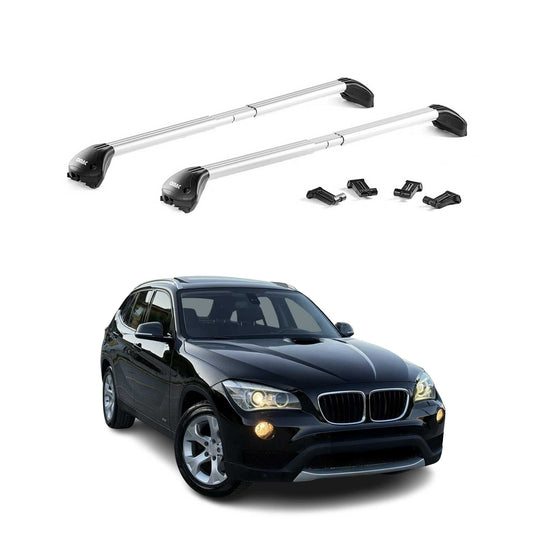2009-2025 BMW X1 E84 F48 U11 Roof Rack Cross Bars Silver