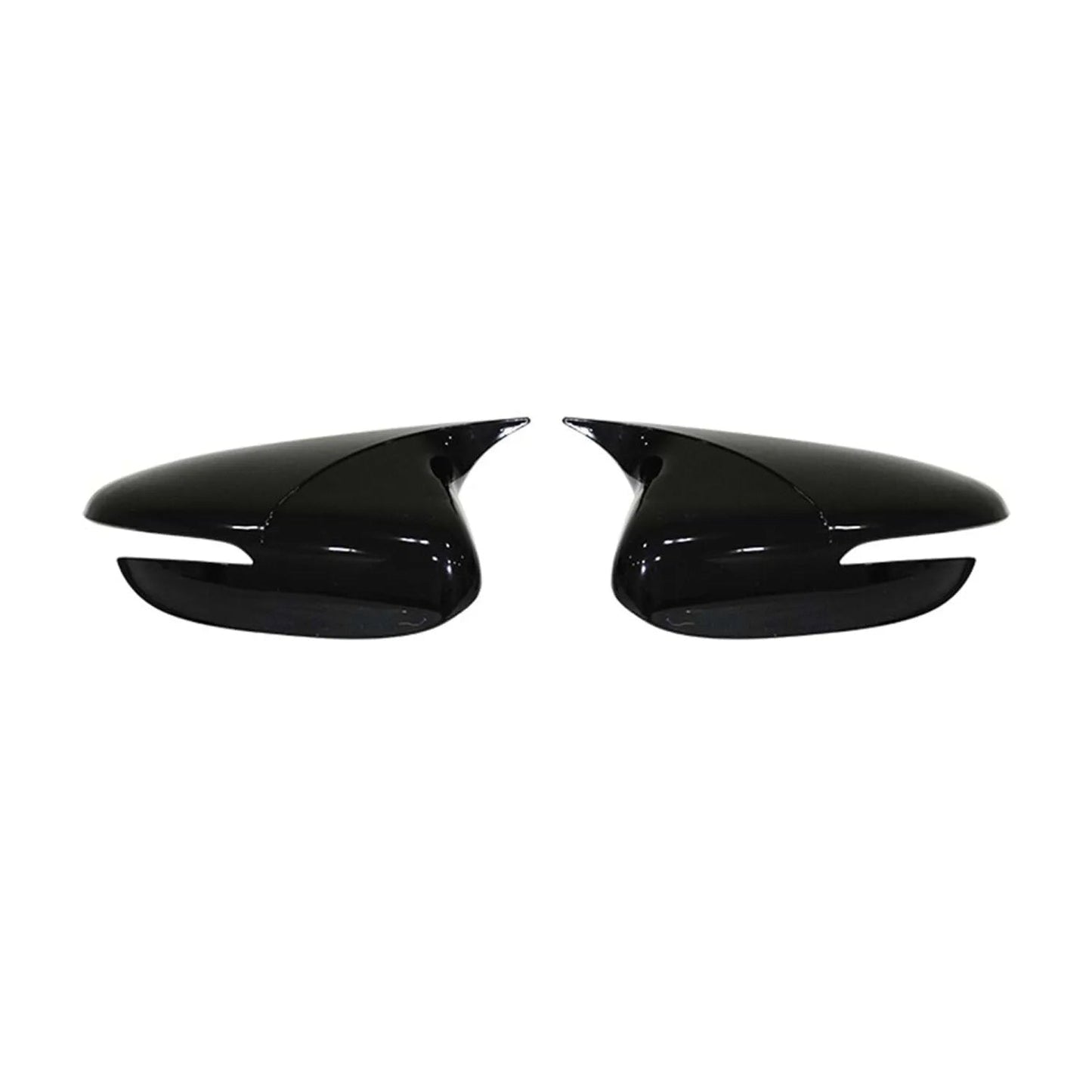 2014-2018 Kia Forte Side Mirror Cover Caps Sedan Piano Black 2 Pcs