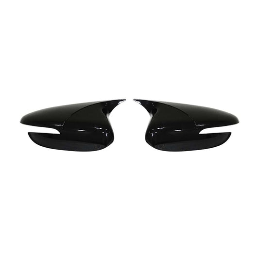 2014-2018 Kia Forte Side Mirror Cover Caps Sedan Piano Black 2 Pcs