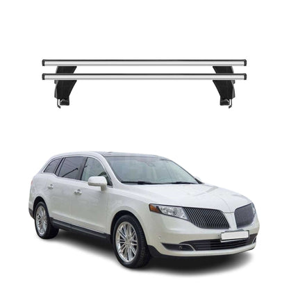 2010-2019 Lincoln MKT Roof Rack Cross Bars Silver