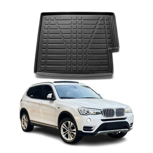 2011-2017 BMW X3 F25 Cargo Liner Trunk Mat All Weather Black