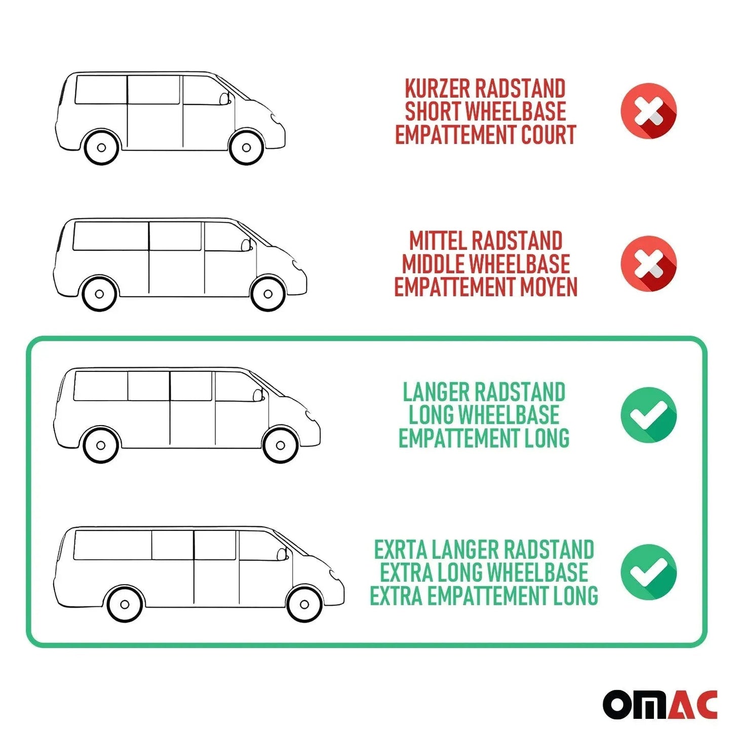 2014-2025 RAM ProMaster L3 Long WB Side Window Curtain Double Sliding Gray
