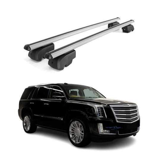 2015-2020 Cadillac Escalade Roof Rack Cross Bars Silver