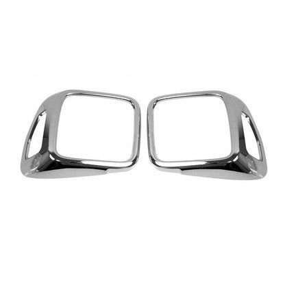 OMAC Trunk Tail Light Trim Frame for Jeep Renegade 2015-2018 Chrome Silver 2 Pcs 1708101