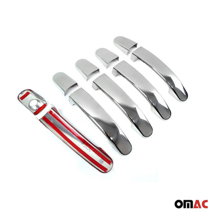 OMAC Car Door Handle Cover Protector for Ford Transit Connect 2014-2019 Steel 10 Pcs '2627042