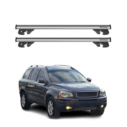 2003-2006 Volvo XC90 Roof Rack Cross Bars Silver
